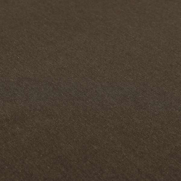 Wiltshire Plain Poly Cotton Flat Weave Upholstery Curtains Fabric In Brown Colour - Handmade Cushions