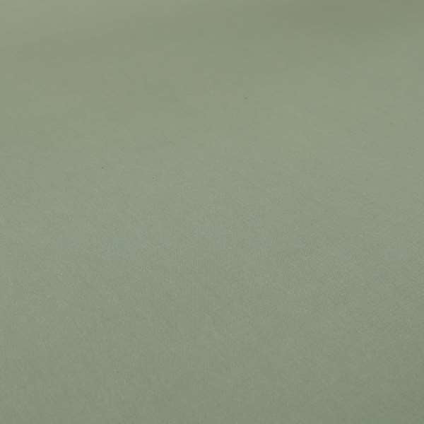Wiltshire Plain Poly Cotton Flat Weave Upholstery Curtains Fabric In Light Sage Green Colour - Roman Blinds