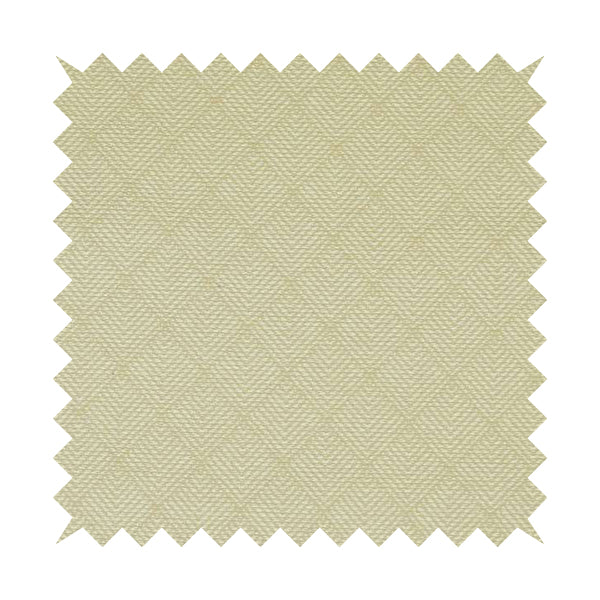 Woodland Semi Plain Chenille Textured Durable Upholstery Fabric In Cream