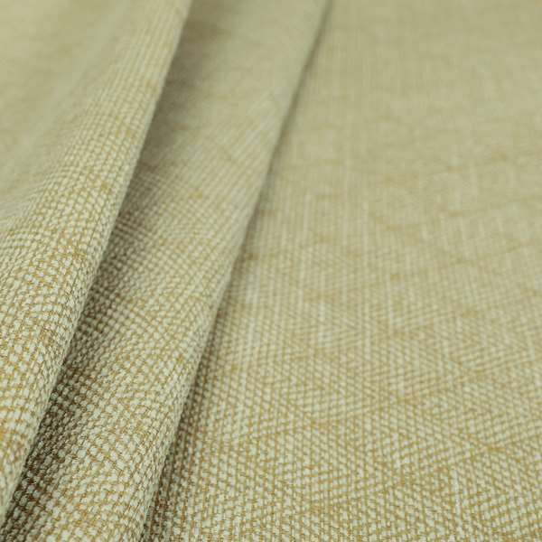 Woodland Semi Plain Chenille Textured Durable Upholstery Fabric In Beige - Roman Blinds