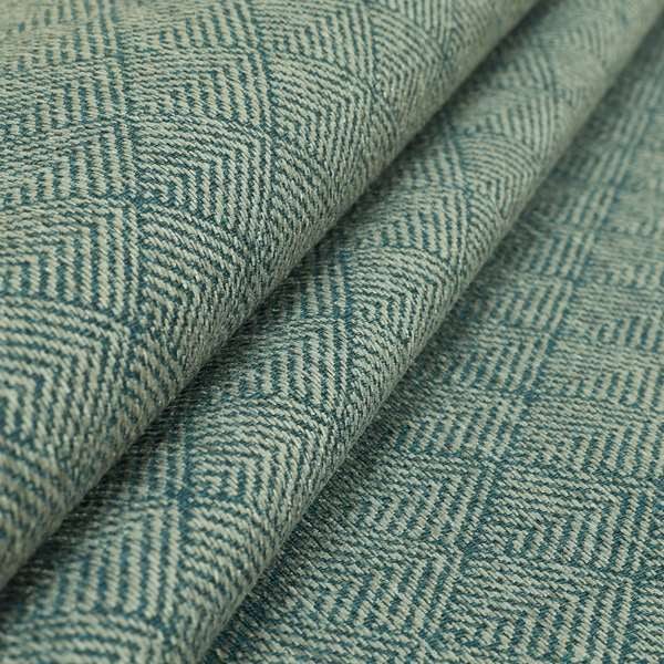 Woodland Semi Plain Chenille Textured Durable Upholstery Fabric In Navy Blue