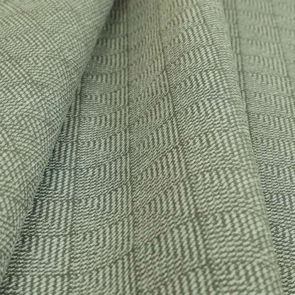 Woodland Semi Plain Chenille Textured Durable Upholstery Fabric In Silver