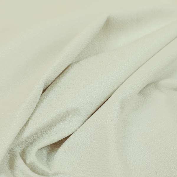 Yolando Textured Fabric White Beige Colour Upholstery Furnishing Fabric - Made To Measure Curtains