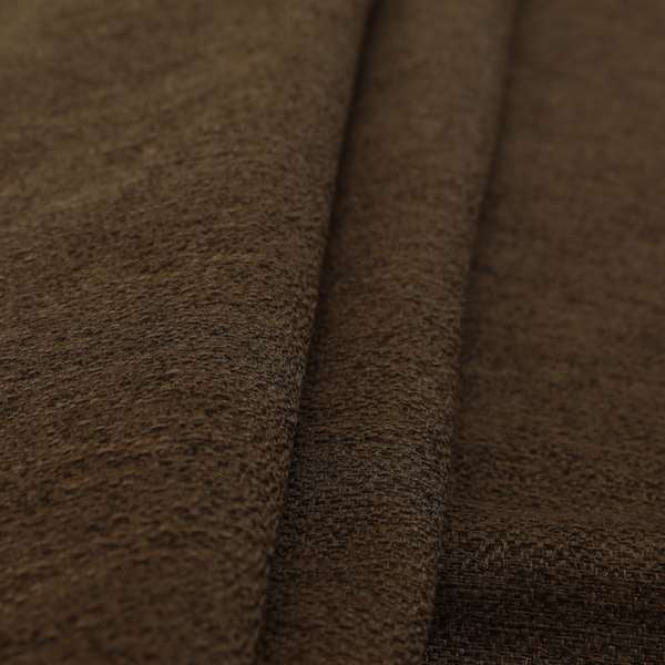 Yolando Textured Fabric Brown Chocolate Colour Upholstery Furnishing Fabric - Handmade Cushions