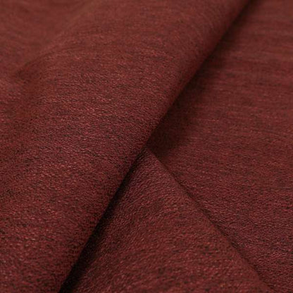 Yolando Textured Fabric Red Burgundy Colour Upholstery Furnishing Fabric - Roman Blinds