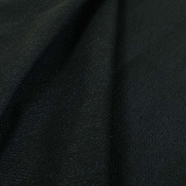 Yolando Textured Fabric Black Colour Upholstery Furnishing Fabric - Roman Blinds