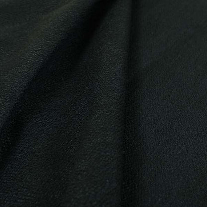 Yolando Textured Fabric Black Colour Upholstery Furnishing Fabric - Roman Blinds