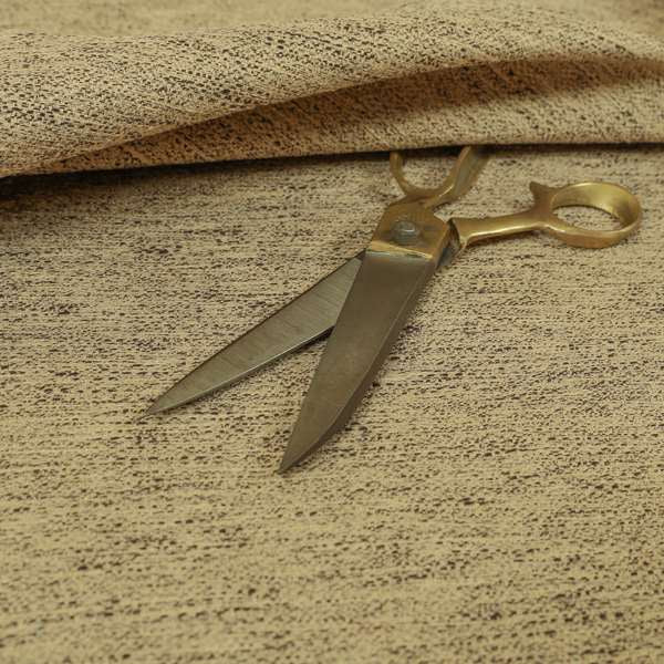 Yolando Textured Fabric Brown Beige Colour Upholstery Furnishing Fabric - Made To Measure Curtains