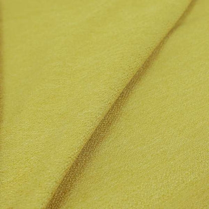 Yolando Textured Fabric Yellow Colour Upholstery Furnishing Fabric - Roman Blinds