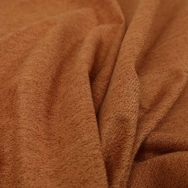 Yolando Textured Fabric Orange Colour Upholstery Furnishing Fabric