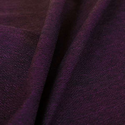 Yolando Textured Fabric Purple Colour Upholstery Furnishing Fabric - Roman Blinds