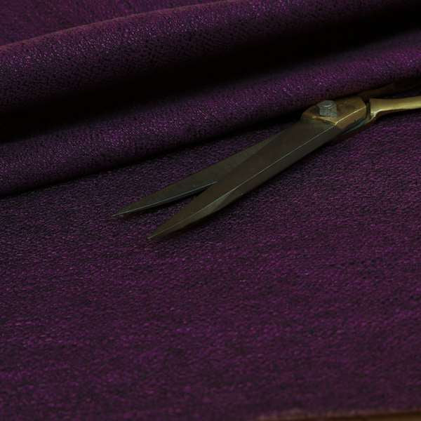 Yolando Textured Fabric Purple Colour Upholstery Furnishing Fabric - Roman Blinds