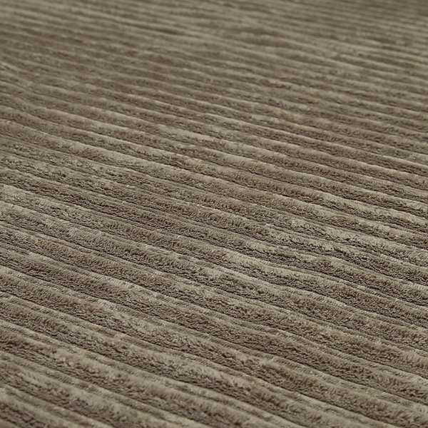 York High Low Corduroy Fabric In Coffee Mocha Colour - Roman Blinds