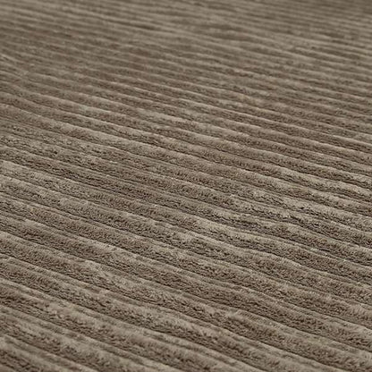 York High Low Corduroy Fabric In Coffee Mocha Colour - Roman Blinds