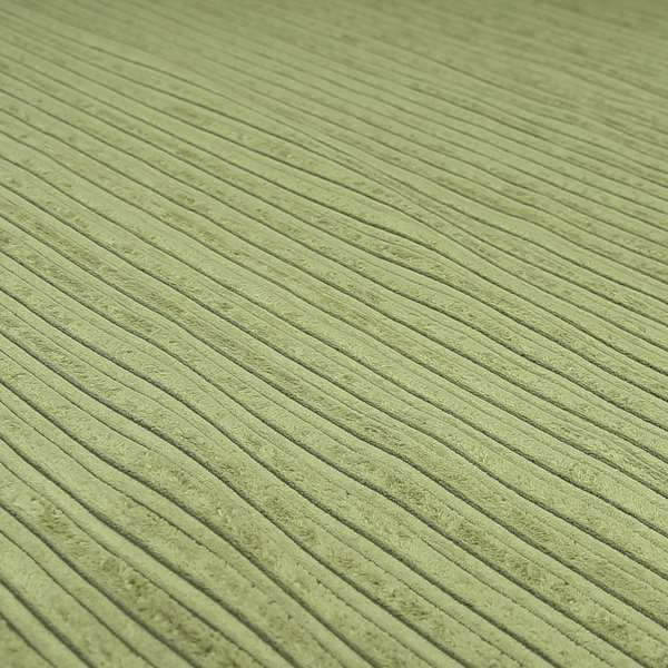 York High Low Corduroy Fabric In Lime Green Colour - Made To Measure Curtains