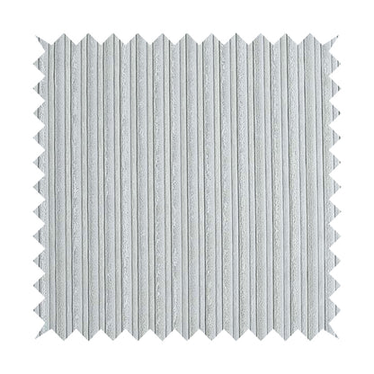 York High Low Corduroy Fabric In Silver Colour - Handmade Cushions