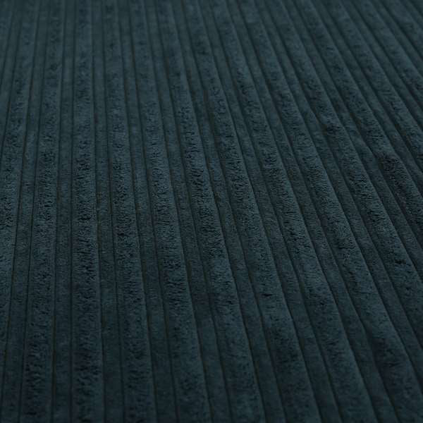 York High Low Corduroy Fabric In Navy Blue Colour - Roman Blinds
