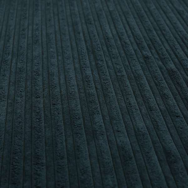 York High Low Corduroy Fabric In Navy Blue Colour - Handmade Cushions