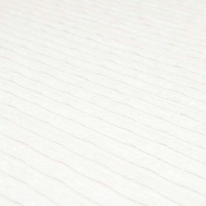 York High Low Corduroy Fabric In White Cream Colour - Made To Measure Curtains