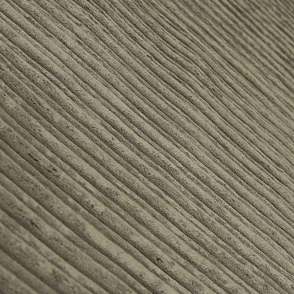 York High Low Corduroy Fabric In Slate Grey Colour - Made To Measure Curtains