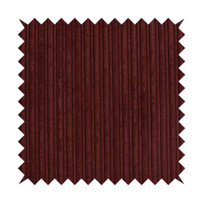 York High Low Corduroy Fabric In Terracotta Wine Colour - Made To Measure Curtains