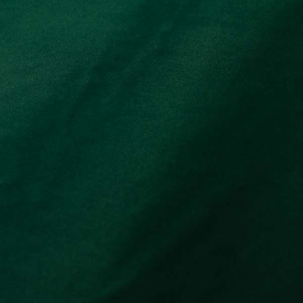 Zouk Plain Durable Velvet Brushed Cotton Effect Upholstery Fabric Forest Green Colour - Roman Blinds