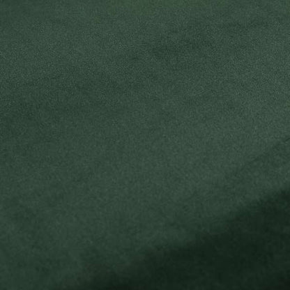 Zouk Plain Durable Velvet Brushed Cotton Effect Upholstery Fabric Army Green Colour