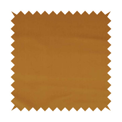 Zouk Plain Durable Velvet Brushed Cotton Effect Upholstery Fabric Bronze Orange Colour - Roman Blinds