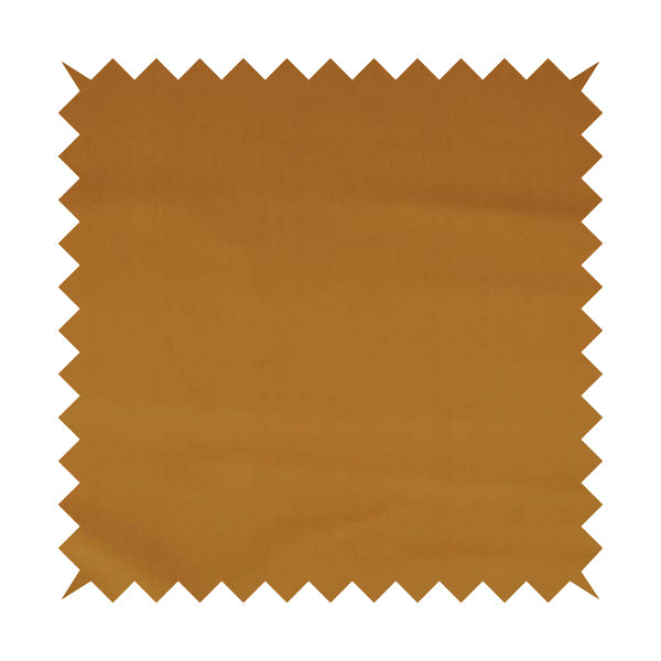 Zouk Plain Durable Velvet Brushed Cotton Effect Upholstery Fabric Bronze Orange Colour - Made To Measure Curtains