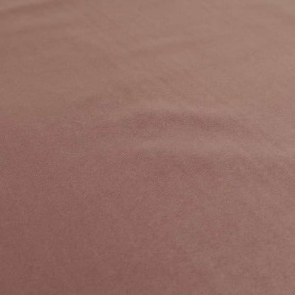 Zouk Plain Durable Velvet Brushed Cotton Effect Upholstery Fabric Lavender Purple Colour