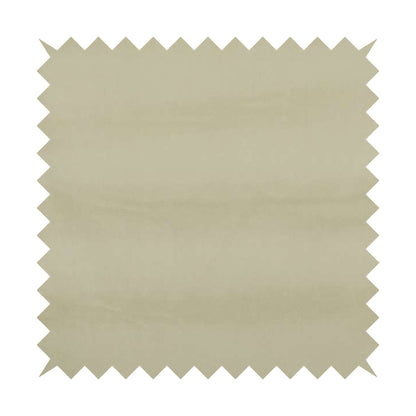 Zouk Plain Durable Velvet Brushed Cotton Effect Upholstery Fabric Beige Colour - Roman Blinds