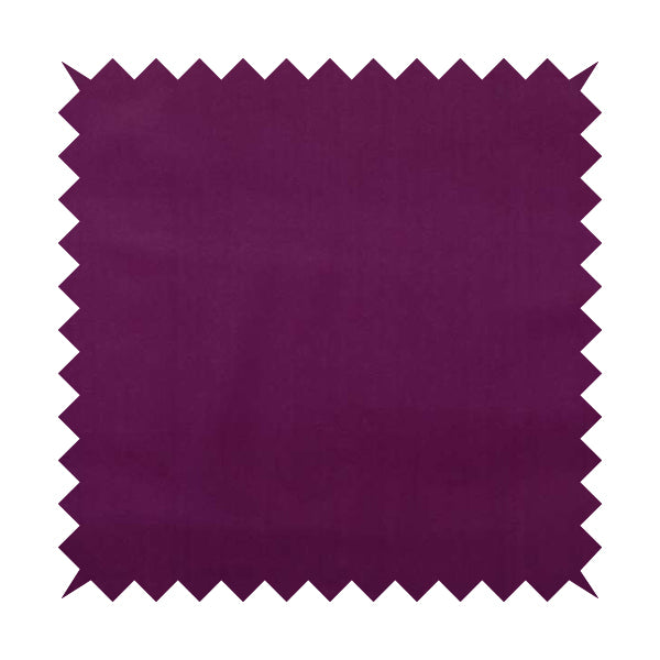 Zouk Plain Durable Velvet Brushed Cotton Effect Upholstery Fabric Violet Purple Colour - Roman Blinds