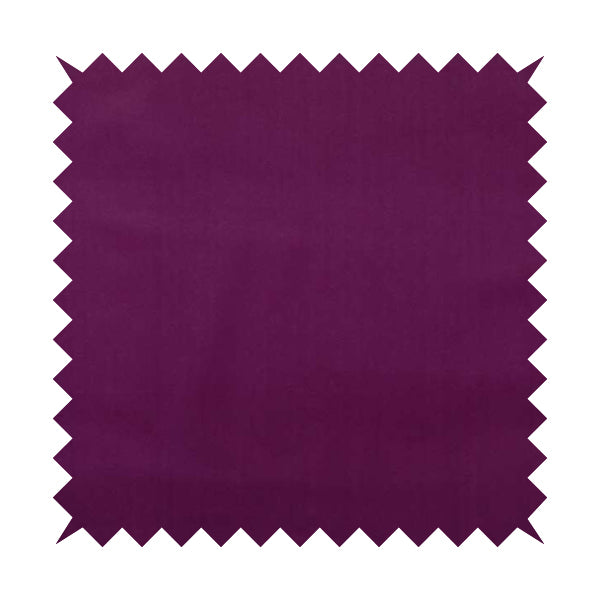 Zouk Plain Durable Velvet Brushed Cotton Effect Upholstery Fabric Violet Purple Colour - Handmade Cushions