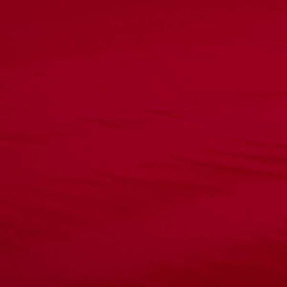 Zouk Plain Durable Velvet Brushed Cotton Effect Upholstery Fabric Scarlet Red Colour - Roman Blinds