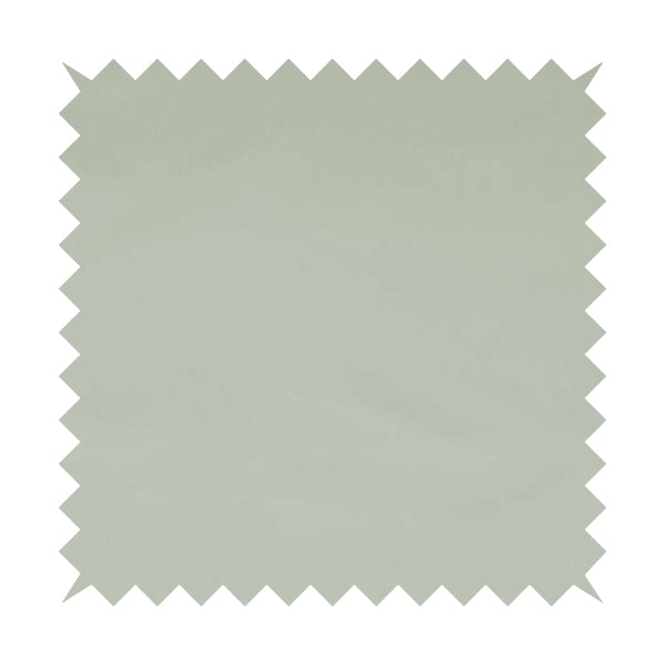 Zouk Plain Durable Velvet Brushed Cotton Effect Upholstery Fabric Cloud Silver Colour