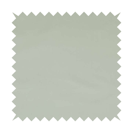 Zouk Plain Durable Velvet Brushed Cotton Effect Upholstery Fabric Cloud Silver Colour