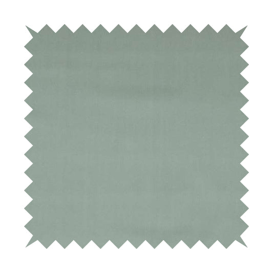 Zouk Plain Durable Velvet Brushed Cotton Effect Upholstery Fabric Dove Grey Silver Colour