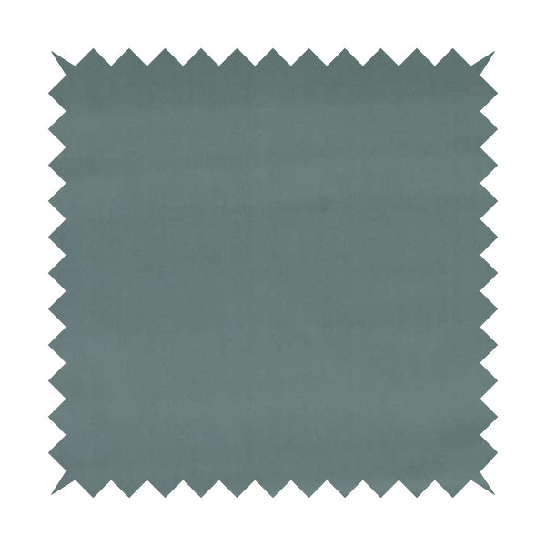 Zouk Plain Durable Velvet Brushed Cotton Effect Upholstery Fabric Slate Blue Grey Colour - Made To Measure Curtains