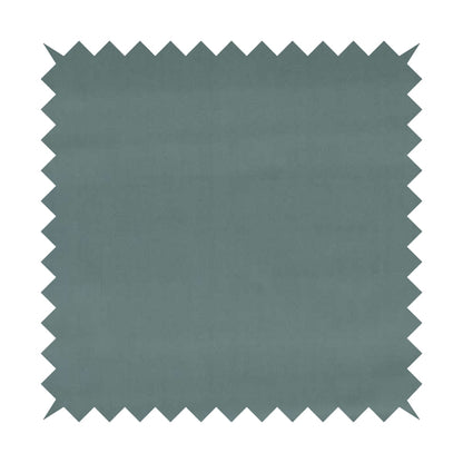 Zouk Plain Durable Velvet Brushed Cotton Effect Upholstery Fabric Slate Blue Grey Colour - Made To Measure Curtains