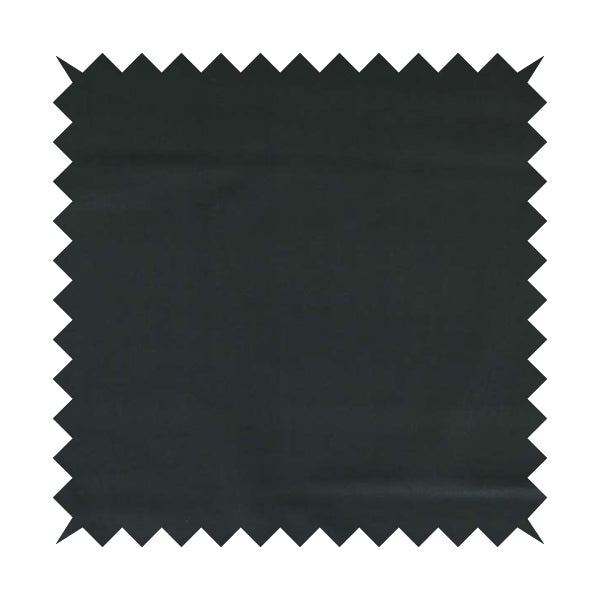 Zouk Plain Durable Velvet Brushed Cotton Effect Upholstery Fabric Charcoal Grey Colour - Roman Blinds