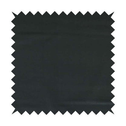 Zouk Plain Durable Velvet Brushed Cotton Effect Upholstery Fabric Charcoal Grey Colour