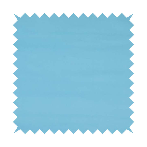 Zouk Plain Durable Velvet Brushed Cotton Effect Upholstery Fabric Olympic Blue Colour - Roman Blinds