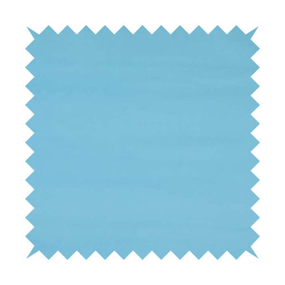 Zouk Plain Durable Velvet Brushed Cotton Effect Upholstery Fabric Olympic Blue Colour - Roman Blinds