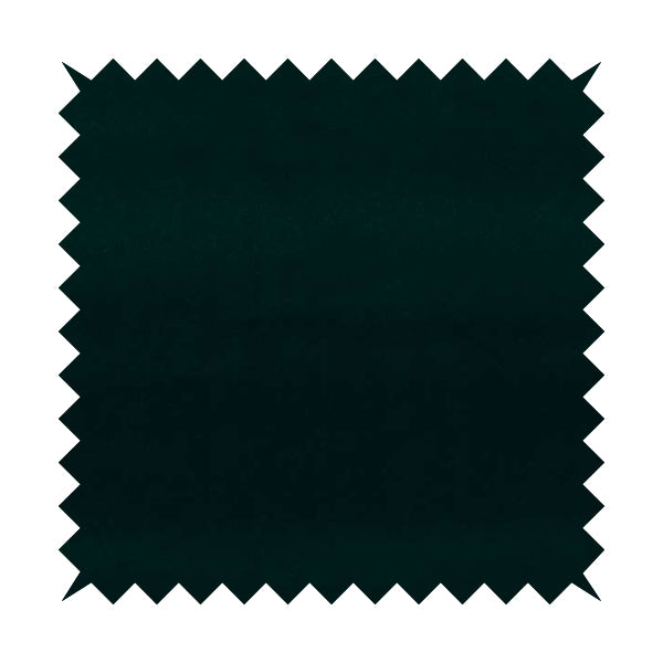 Zouk Plain Durable Velvet Brushed Cotton Effect Upholstery Fabric Peacock Teal Colour - Made To Measure Curtains