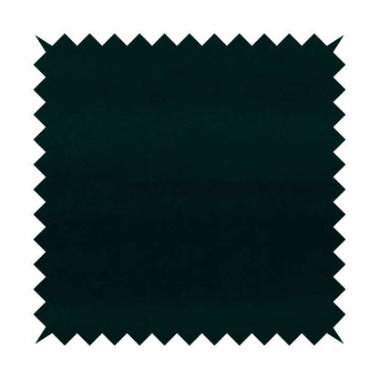 Zouk Plain Durable Velvet Brushed Cotton Effect Upholstery Fabric Peacock Teal Colour - Made To Measure Curtains