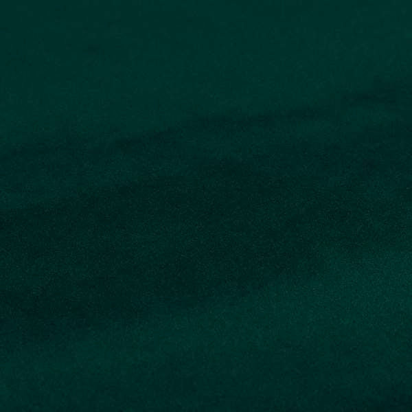 Zouk Plain Durable Velvet Brushed Cotton Effect Upholstery Fabric Peacock Teal Colour - Handmade Cushions