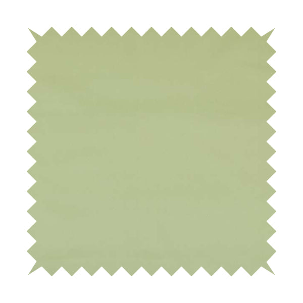 Zouk Plain Durable Velvet Brushed Cotton Effect Upholstery Fabric Mint Green Colour - Roman Blinds