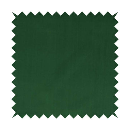 Zouk Plain Durable Velvet Brushed Cotton Effect Upholstery Fabric Basil Green Colour - Roman Blinds